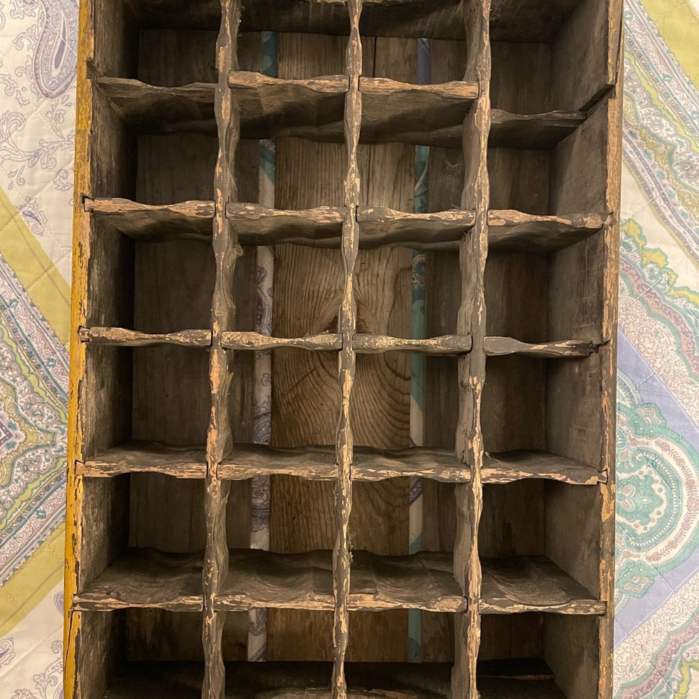 Coca Cola Wooden Vintage? Bottle Crate